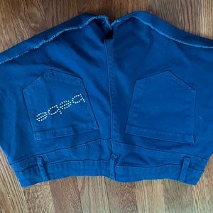 Blue bebe shorts new worn !